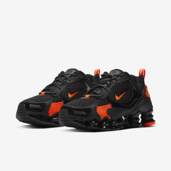 Nike Shox TL Nova SP - Női Utcai Cipő - Fekete/Piros/Metal